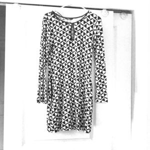 Retro inspired dress by Tart with keyhole neckline